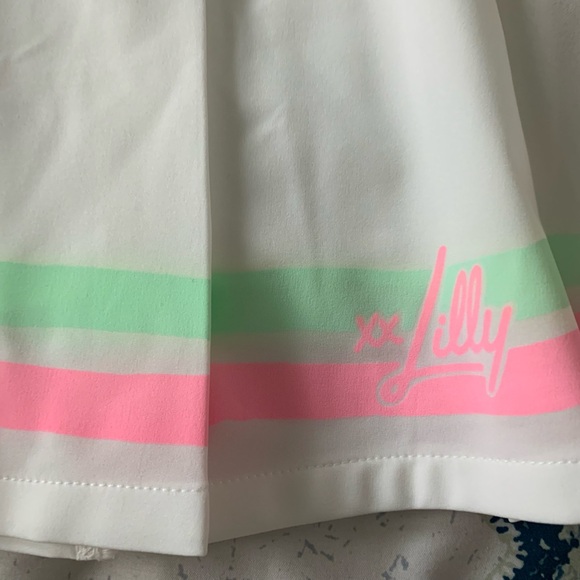 Lilly Pulitzer Luxletic Cosmina high rise pleated skort size medium NWOT - Picture 4 of 4